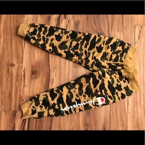 Bathing Ape X Champion Sweatpants